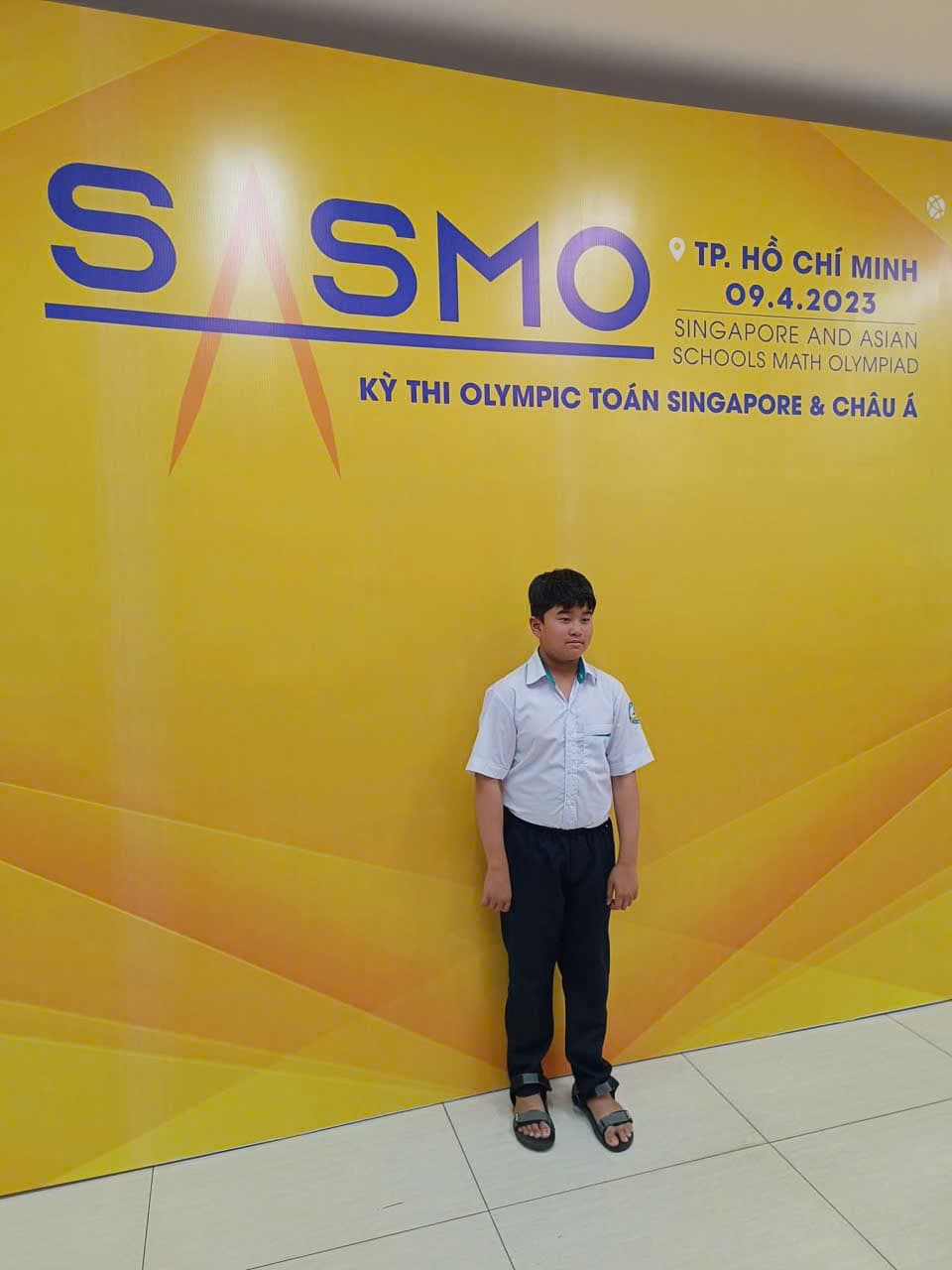 SASMO 2023 - Gold Medal